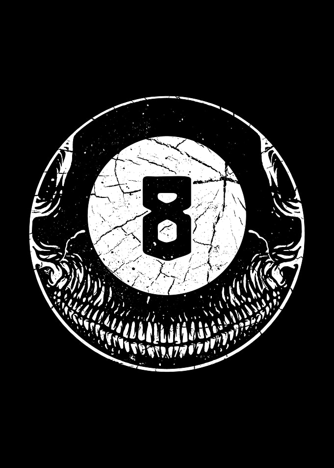 8Ball Skull