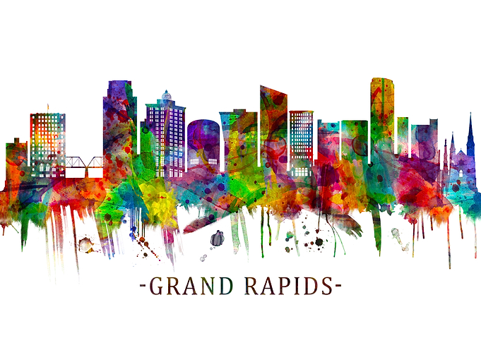 Grand Rapids Skyline