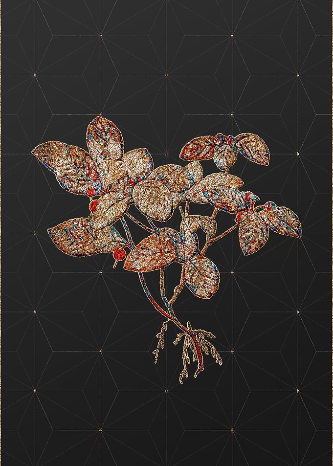 Stained Glass Botanical