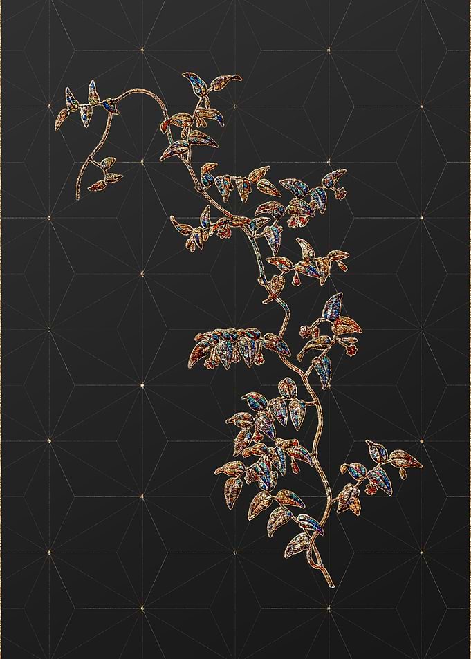 Prismatic Mosaic Botanical