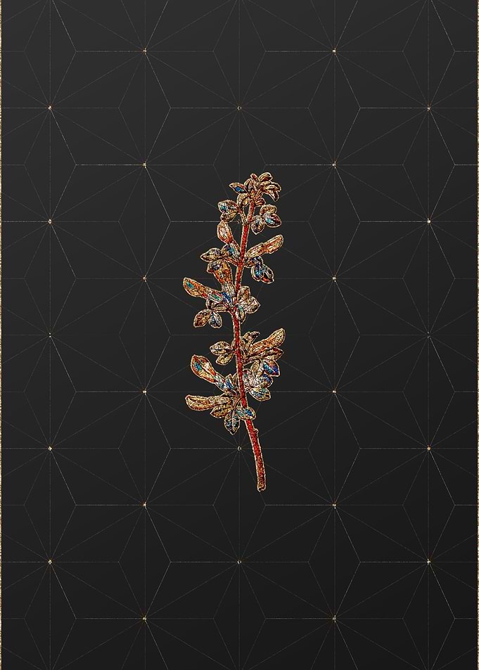 Prismatic Mosaic Botanical