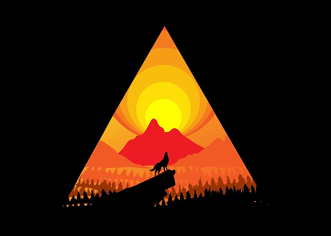 wolf of the dusk