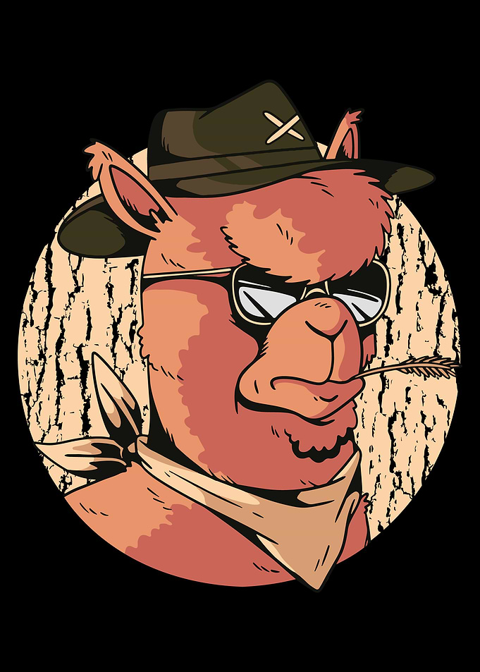 Cowboy Lama