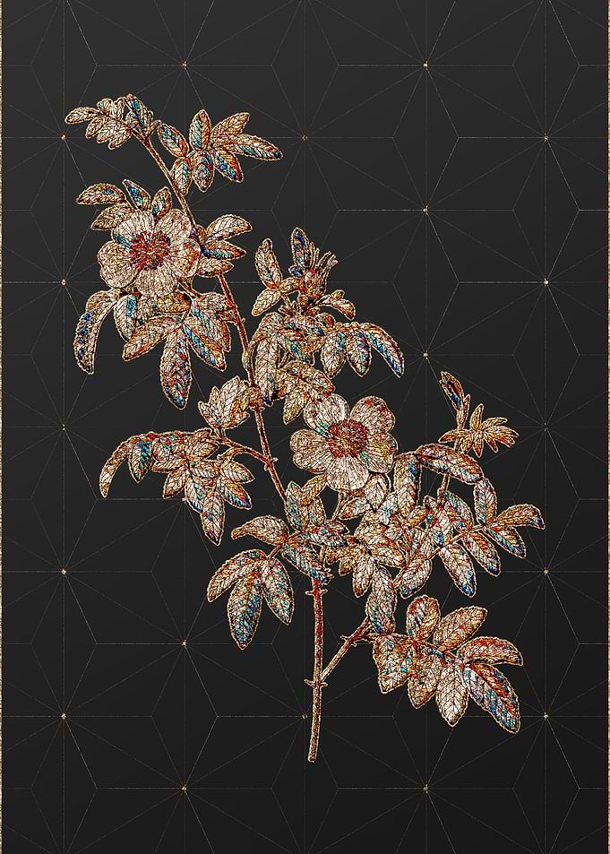 Rainbow Mosaic Botanical