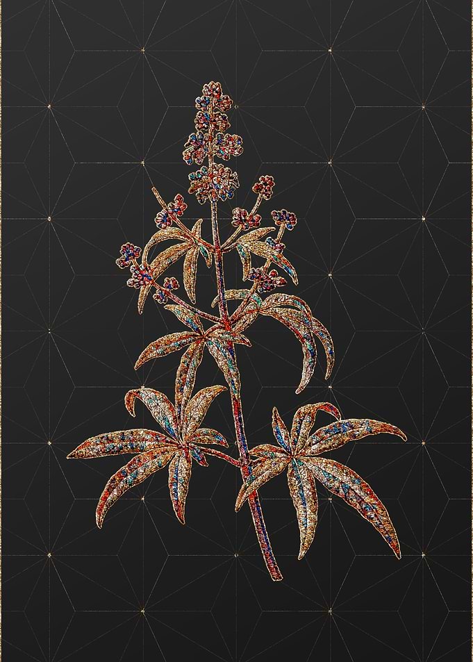 Prismatic Mosaic Botanical