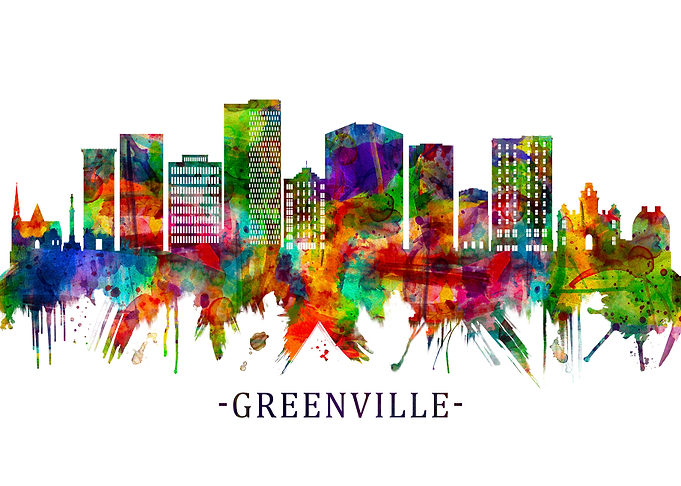 Greenville Skyline