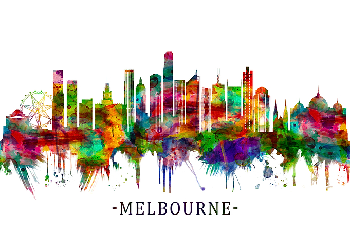Melbourne Skyline