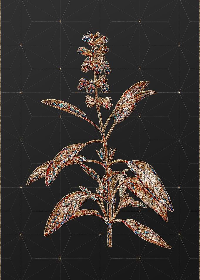 Rainbow Mosaic Botanical