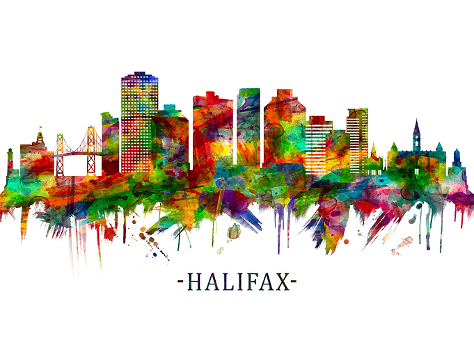 Halifax Canada Skyline