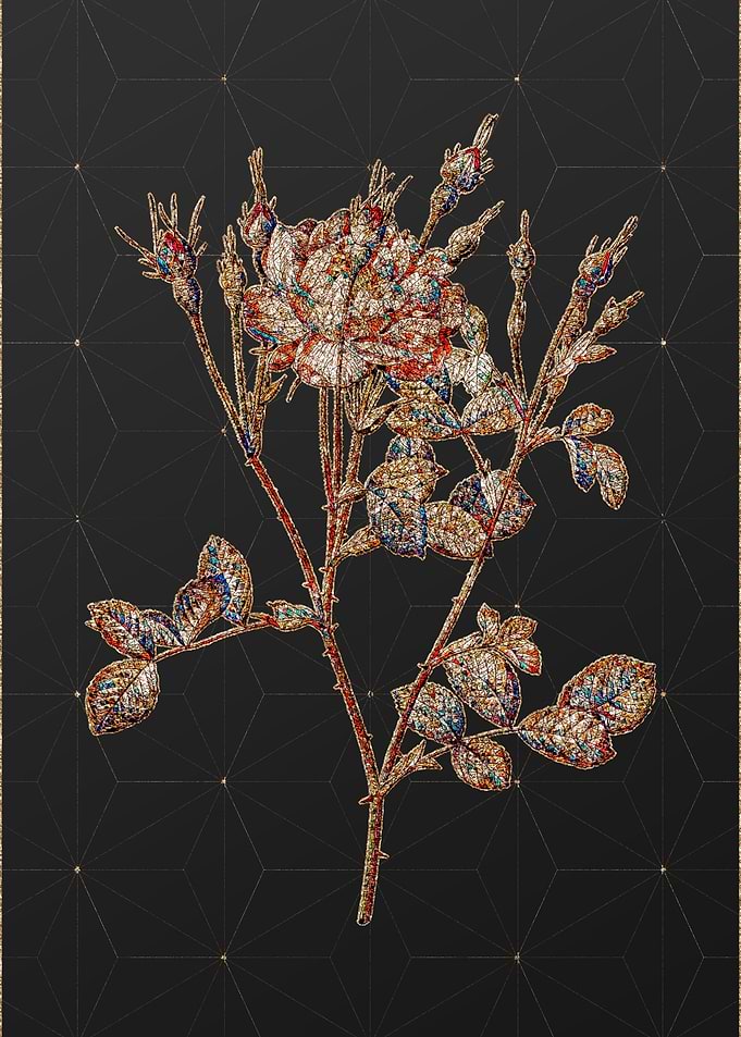 Stained Glass Botanical