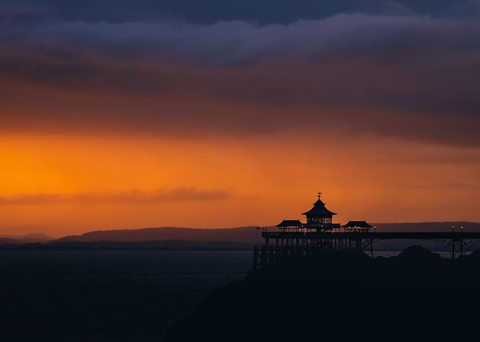 Sun Lit Pier