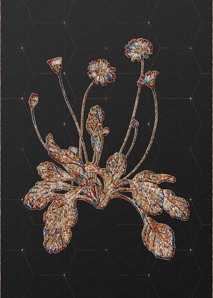 Prismatic Mosaic Floral