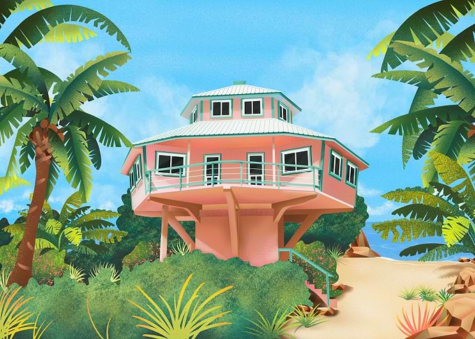 Tropical Paradise House