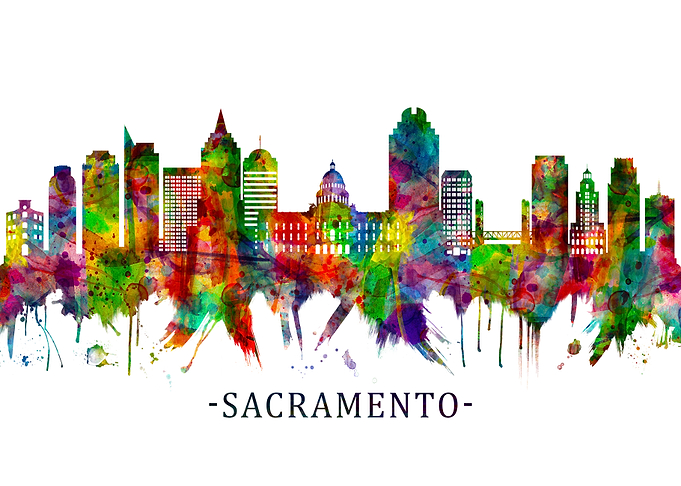 Sacramento Skyline