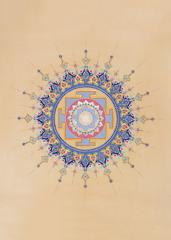 Moon Mandala Yantra
