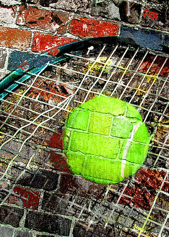Tennis print work 3