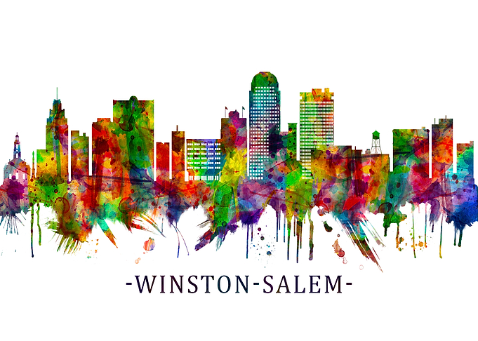 Winston Salem Skyline