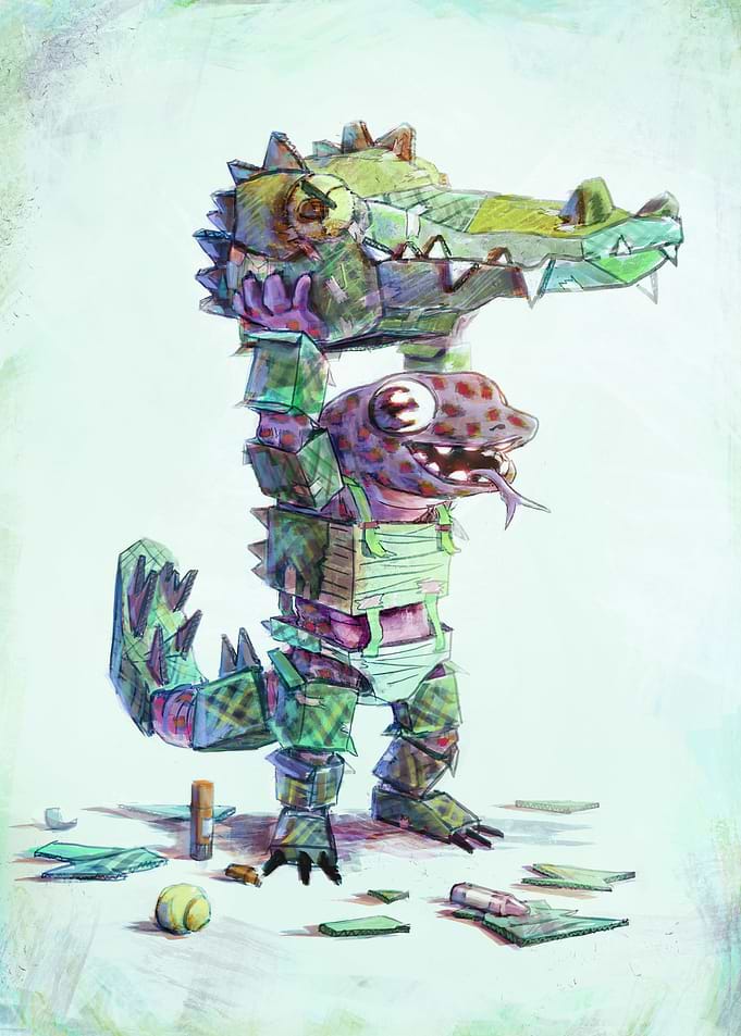 I am NOT a cute lizard