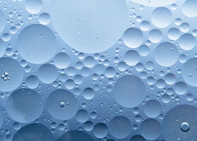 Blue white oil