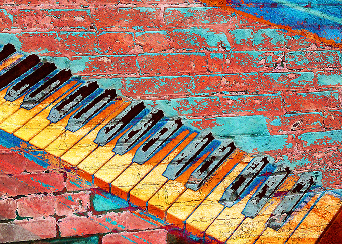 Piano art print 2