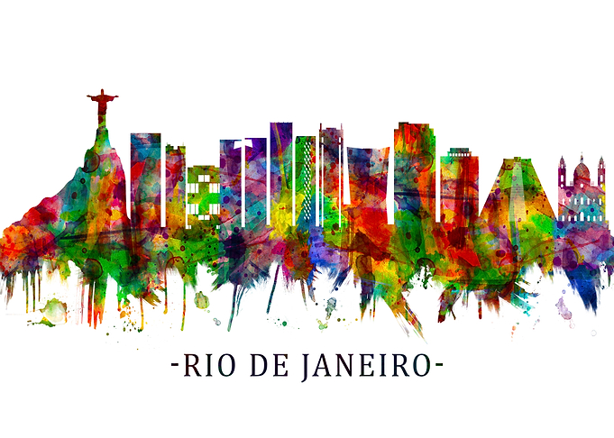 Rio de Janeiro Skyline