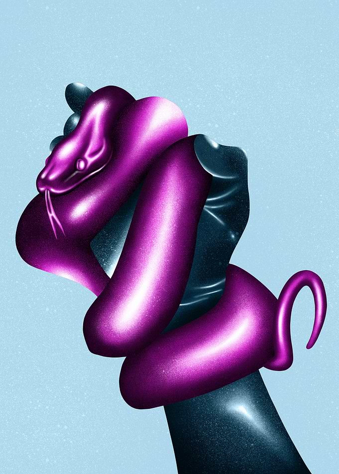 Neon Snake