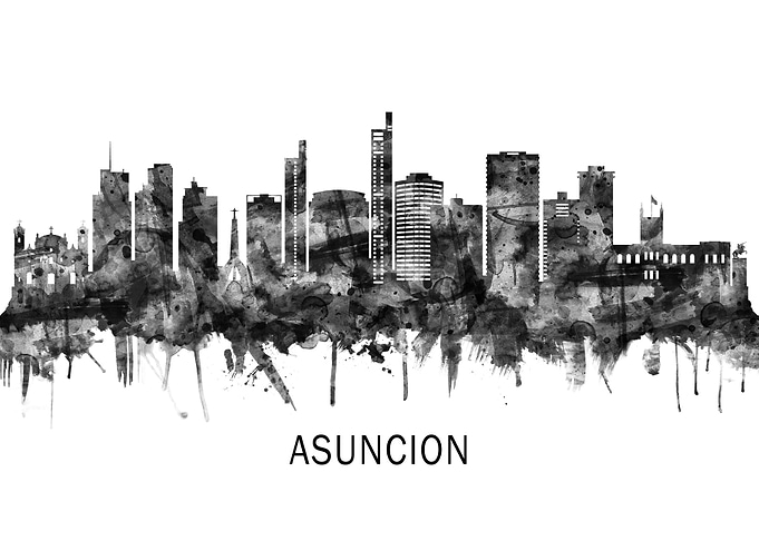 Asuncion Paraguay Skyline