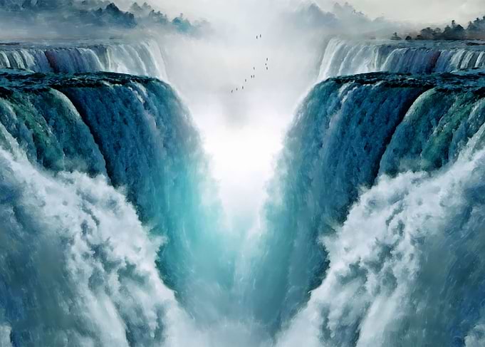 Between The Falls