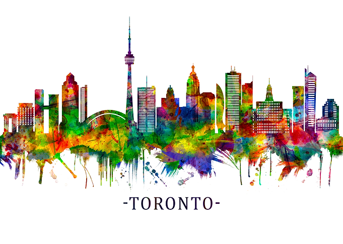 Toronto Canada Skyline
