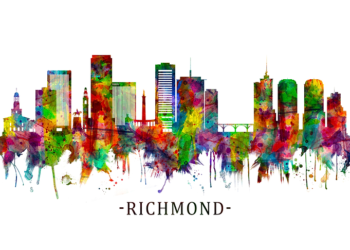Richmond Virginia Skyline