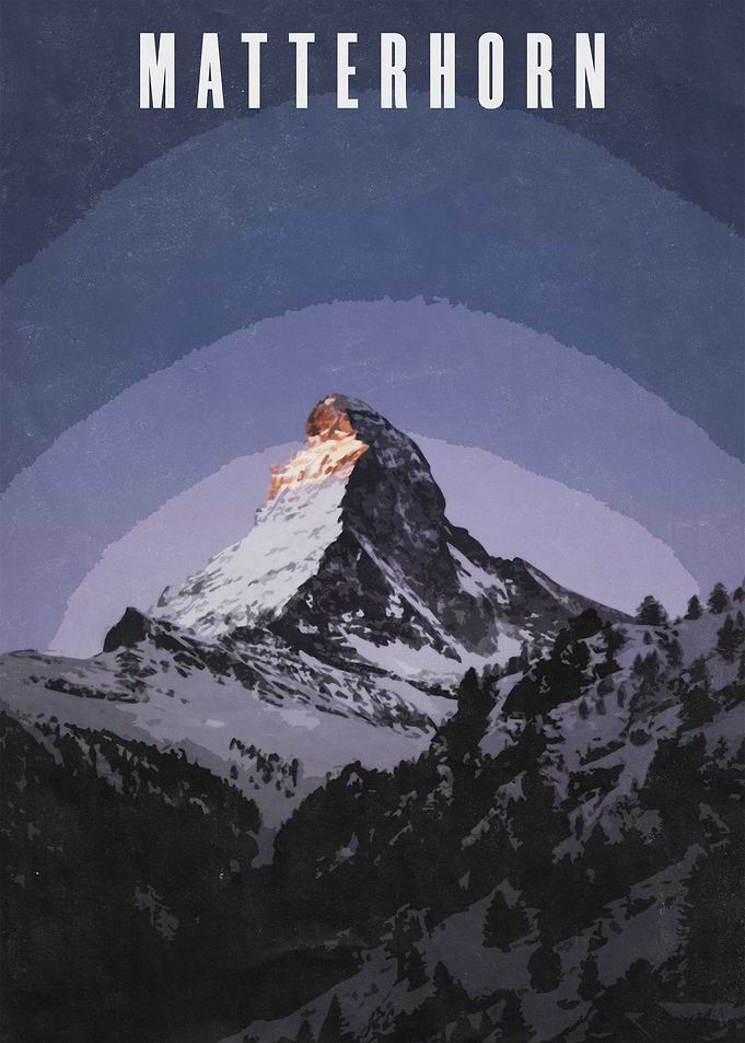 Matterhorn Vintage Poster
