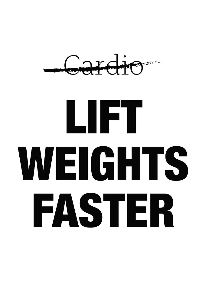 Lift Weights Faster WHITE