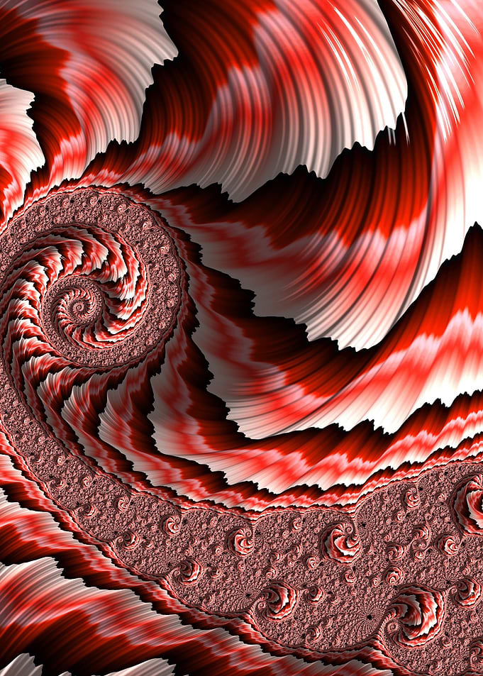 Red Shell Fractal