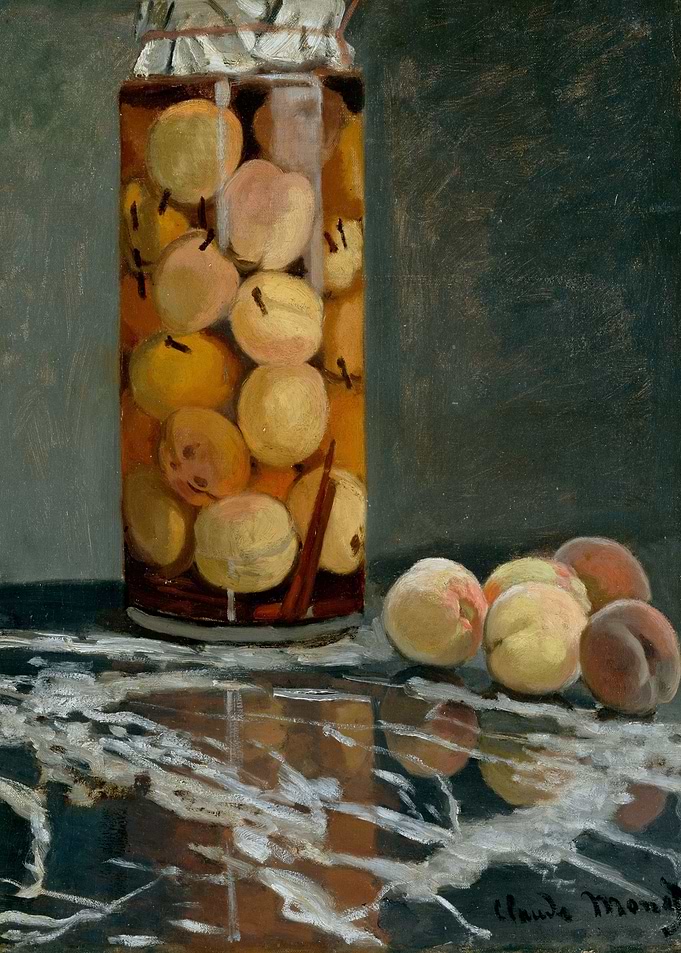 Monet Jar of Peaches