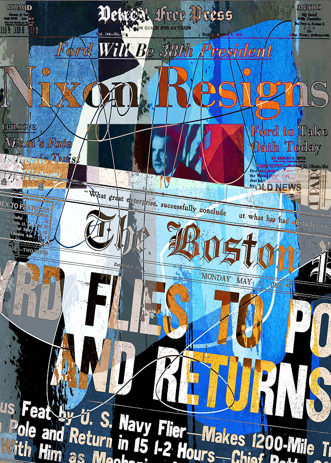 Newspaper Art 5