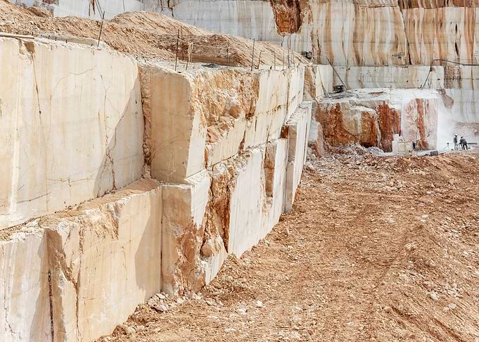 Botticino Marble quarry