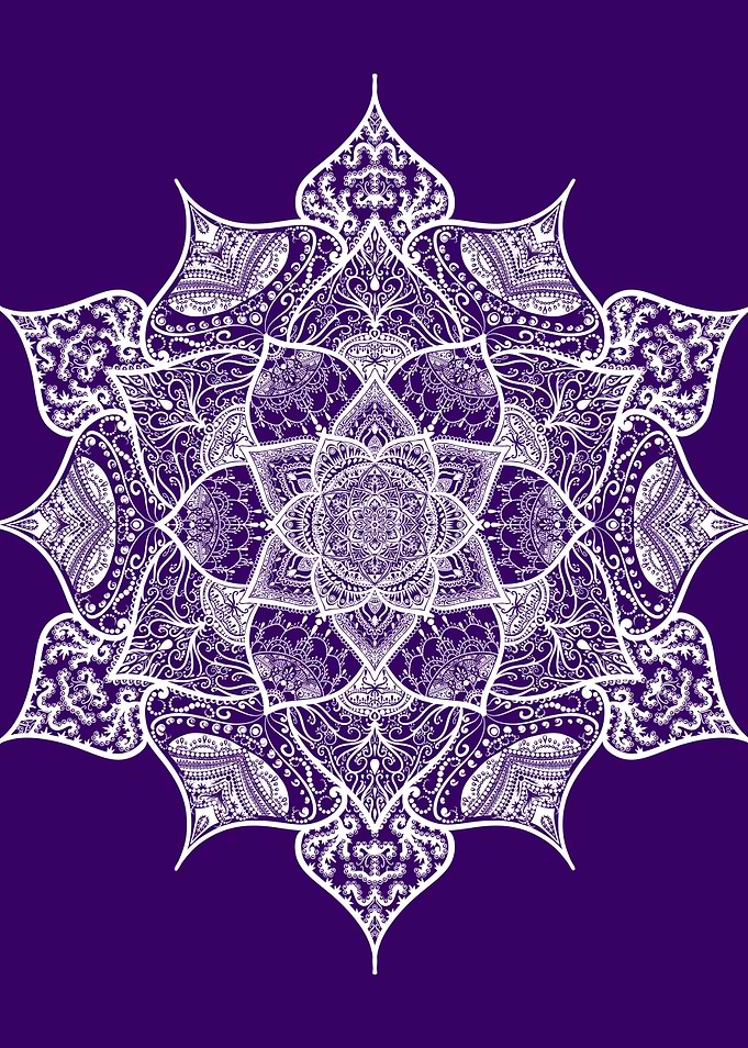 Boysenberry Mandala