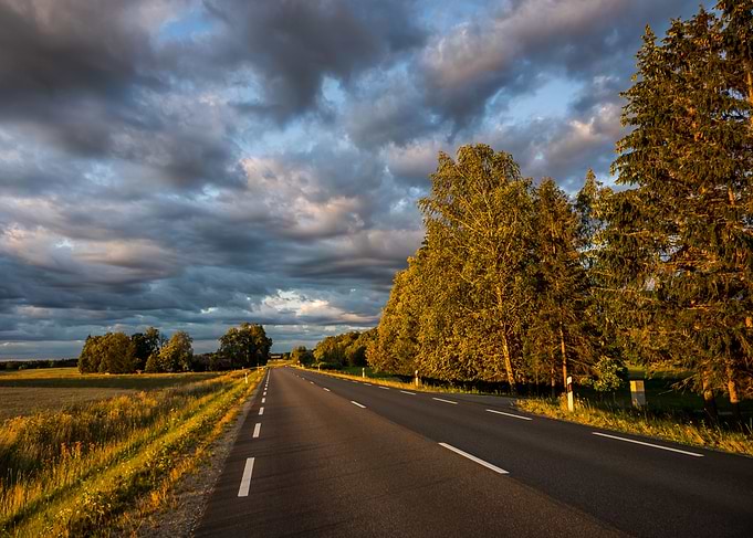 Road over the Clouds