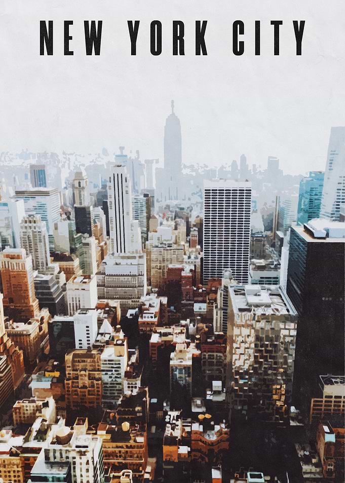New York Vintage Poster