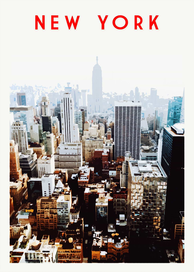 New York Vintage Poster