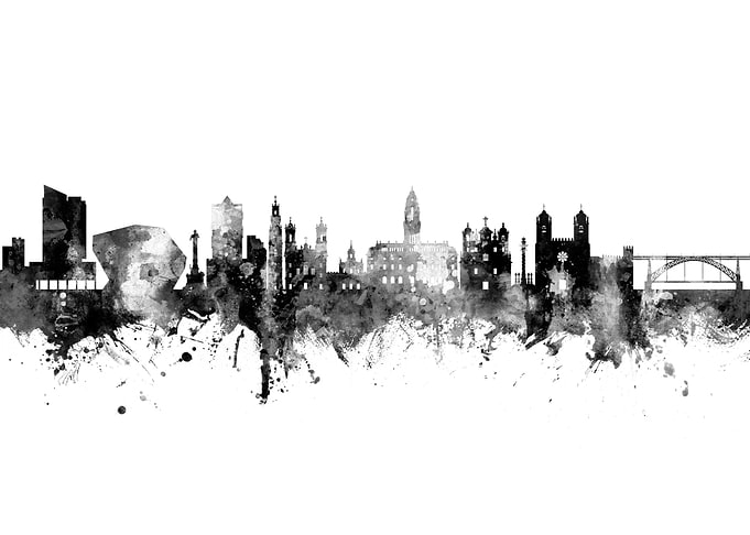 Porto Portugal Skyline