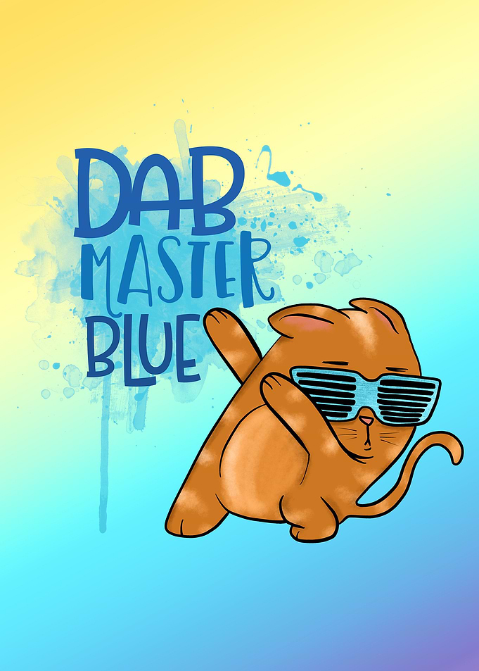 Dab Master Blue