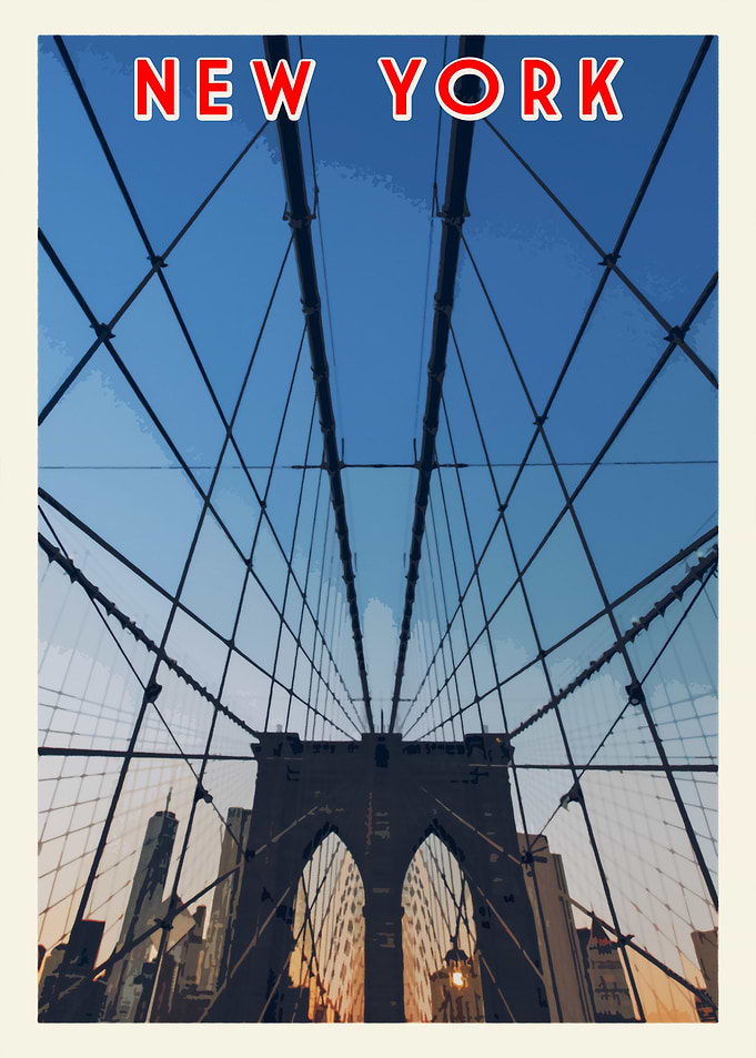 New York Vintage Poster