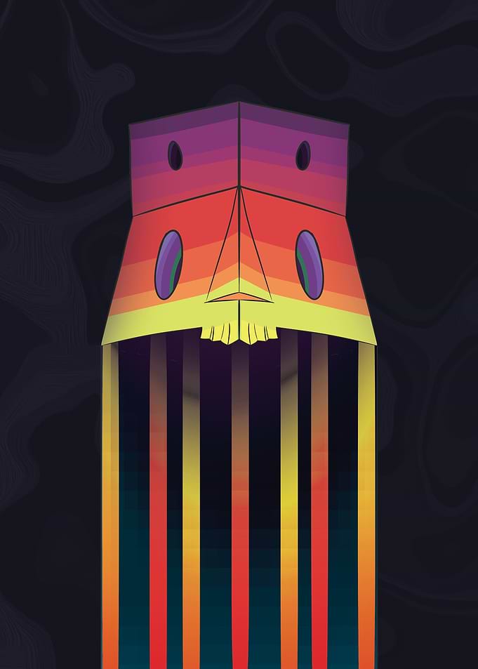 Skull waterfall