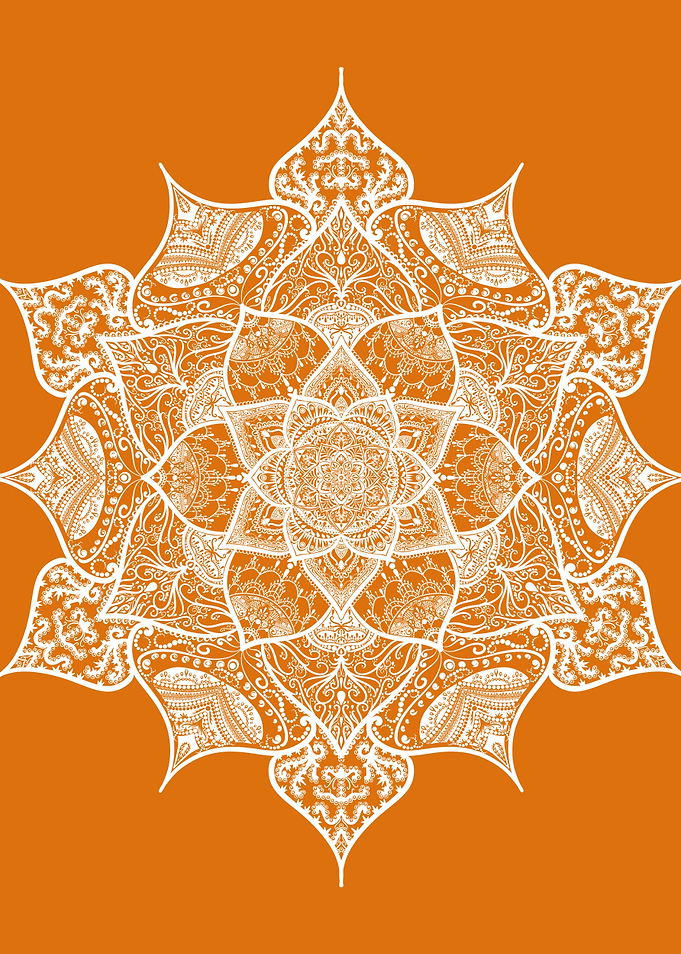 Pumpkin Mandala