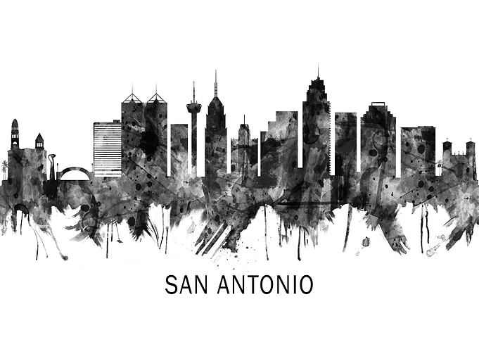 San Antonio Texas skyline