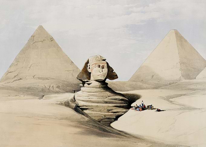 The Great Sphinx 1849