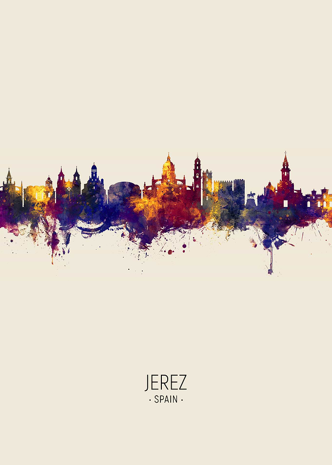 Jerez Spain Skyline