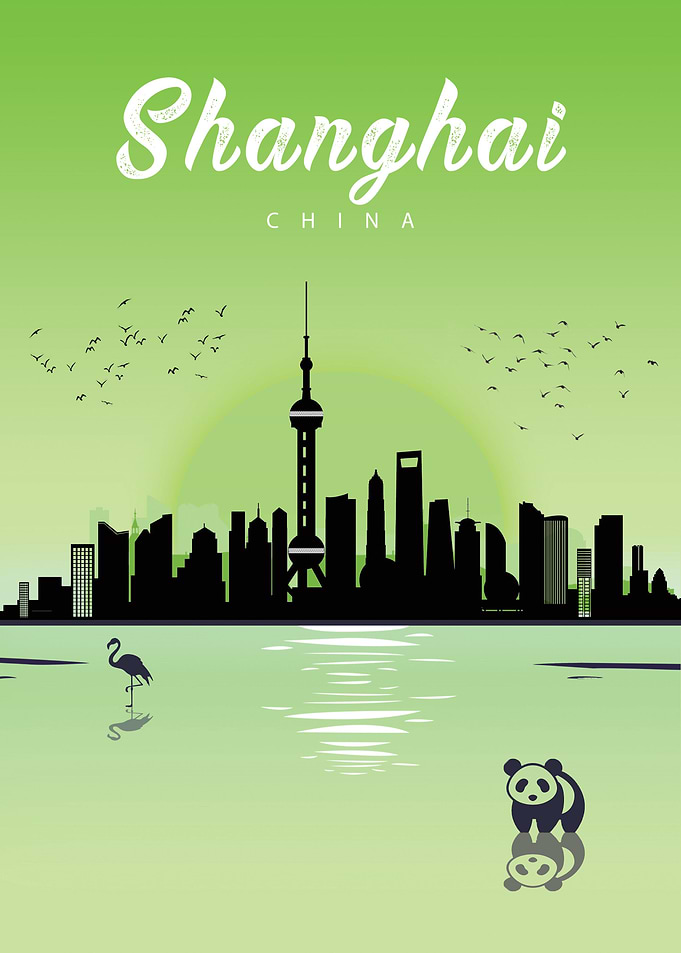Shanghai skyline