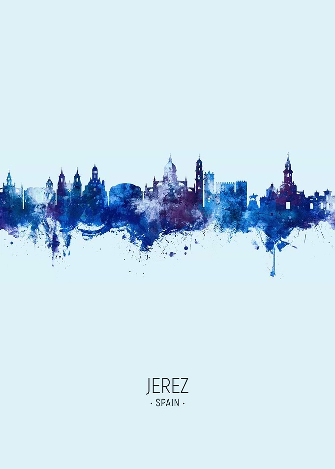 Jerez Spain Skyline